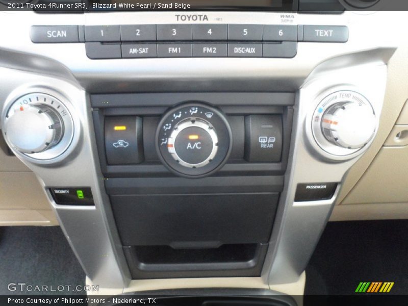 Blizzard White Pearl / Sand Beige 2011 Toyota 4Runner SR5
