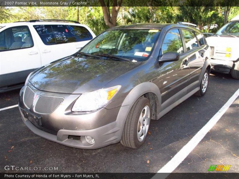 Moonstone Gray / Graphite 2007 Pontiac Vibe