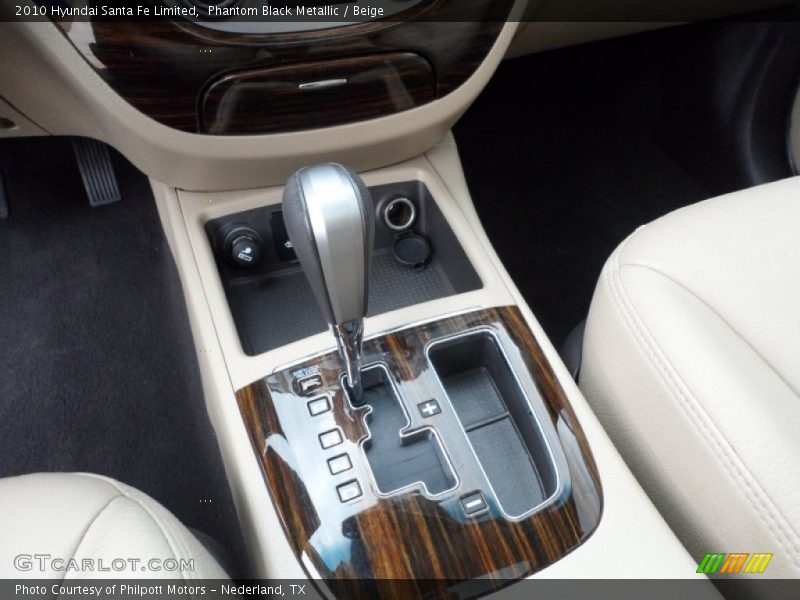  2010 Santa Fe Limited 6 Speed Shiftronic Automatic Shifter