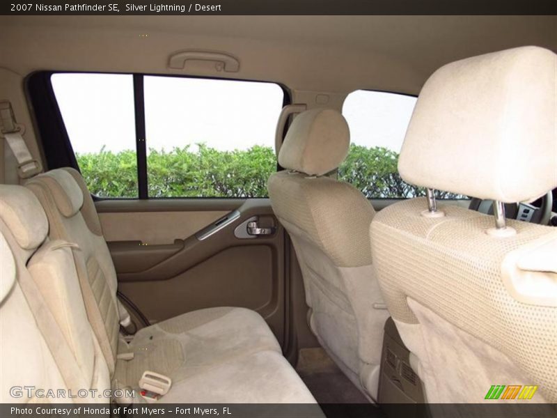 Silver Lightning / Desert 2007 Nissan Pathfinder SE