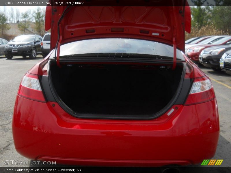 Rallye Red / Black 2007 Honda Civic Si Coupe