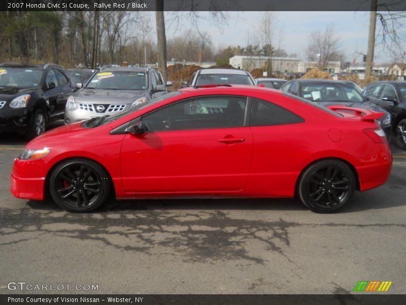  2007 Civic Si Coupe Rallye Red