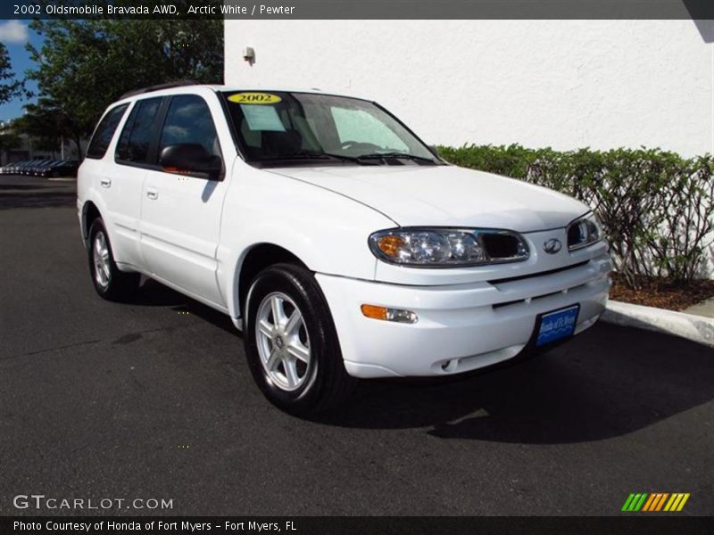 Arctic White / Pewter 2002 Oldsmobile Bravada AWD