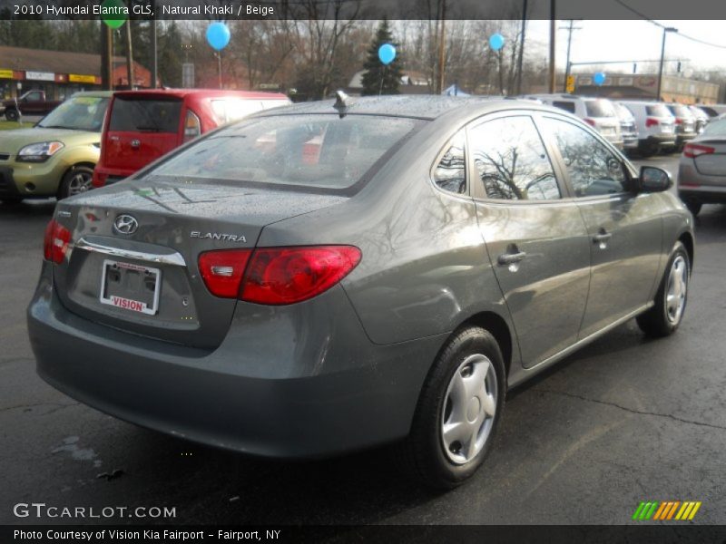 Natural Khaki / Beige 2010 Hyundai Elantra GLS