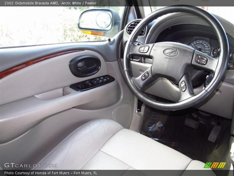 Arctic White / Pewter 2002 Oldsmobile Bravada AWD