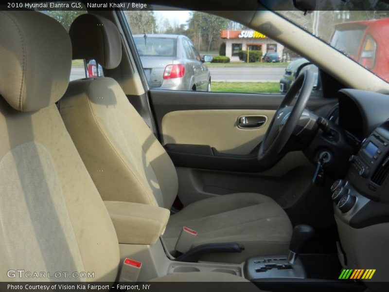 Natural Khaki / Beige 2010 Hyundai Elantra GLS