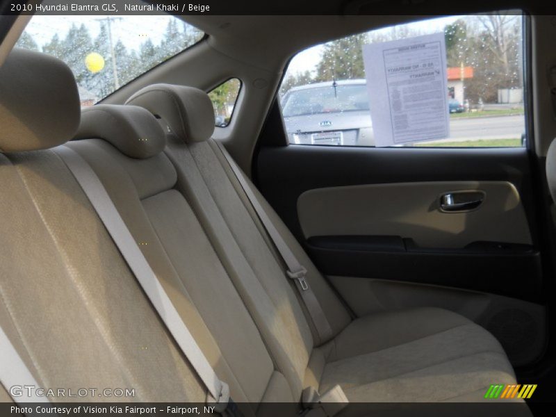 Natural Khaki / Beige 2010 Hyundai Elantra GLS