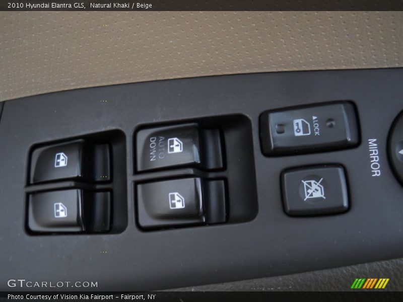 Natural Khaki / Beige 2010 Hyundai Elantra GLS