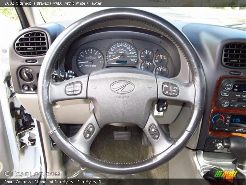 Arctic White / Pewter 2002 Oldsmobile Bravada AWD