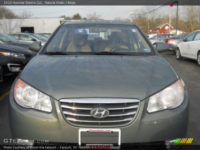 Natural Khaki / Beige 2010 Hyundai Elantra GLS