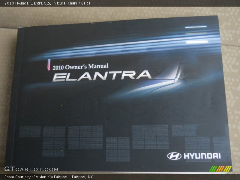 Natural Khaki / Beige 2010 Hyundai Elantra GLS