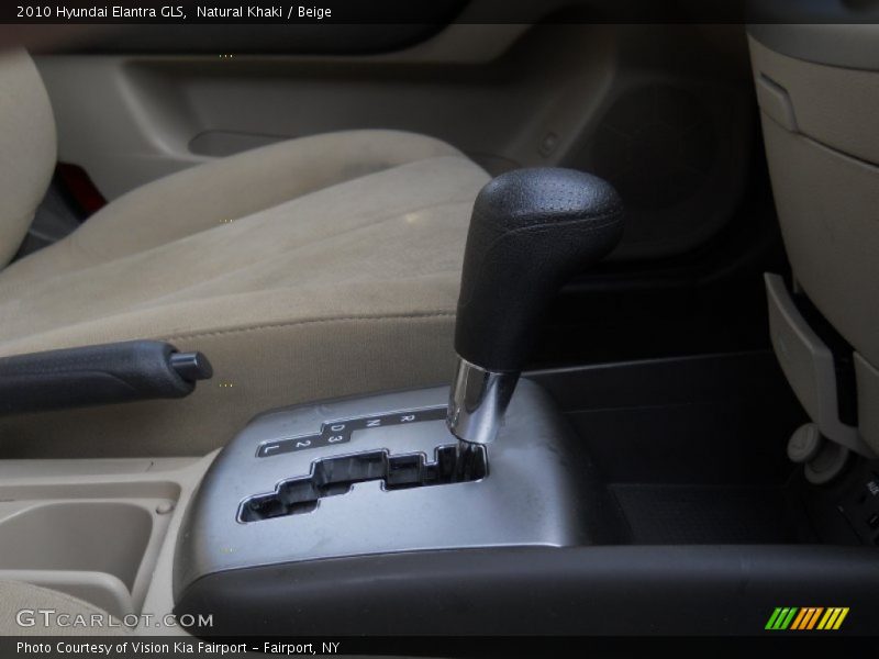 Natural Khaki / Beige 2010 Hyundai Elantra GLS