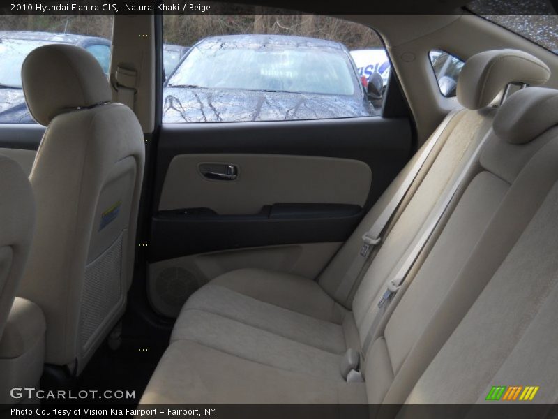 Natural Khaki / Beige 2010 Hyundai Elantra GLS