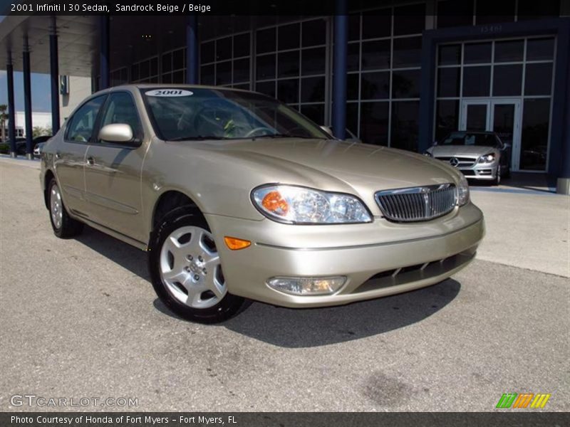 Sandrock Beige / Beige 2001 Infiniti I 30 Sedan