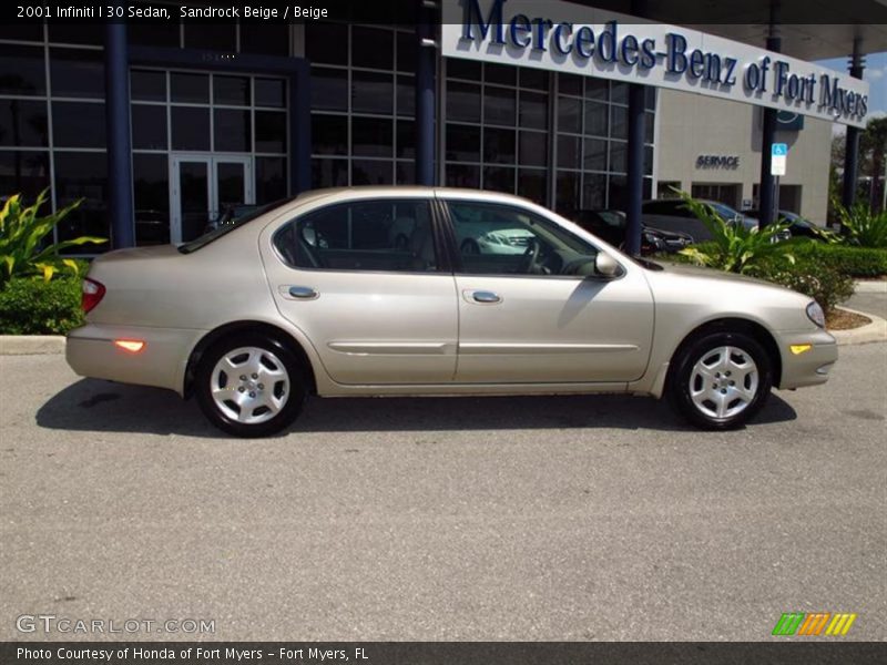 Sandrock Beige / Beige 2001 Infiniti I 30 Sedan