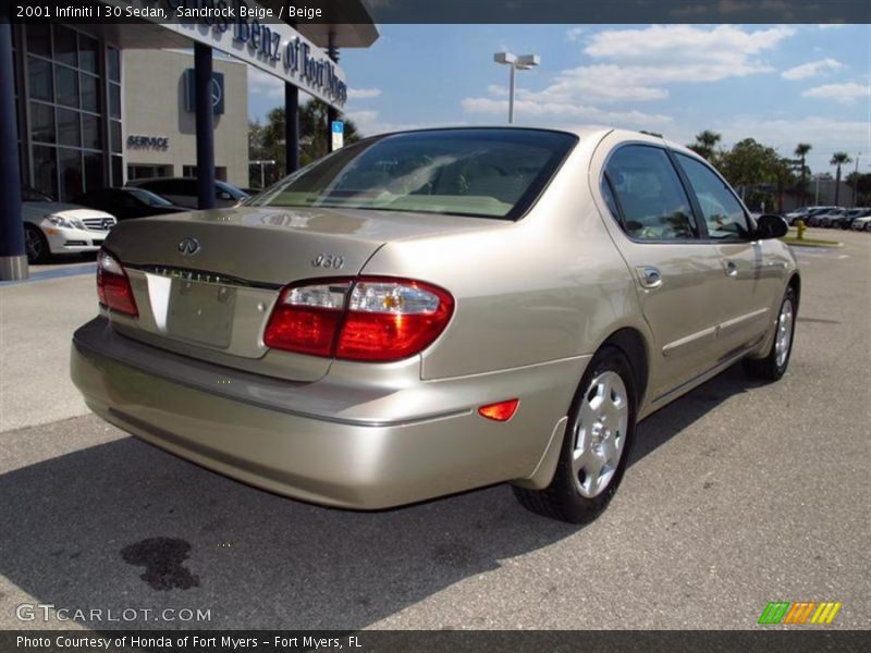 Sandrock Beige / Beige 2001 Infiniti I 30 Sedan