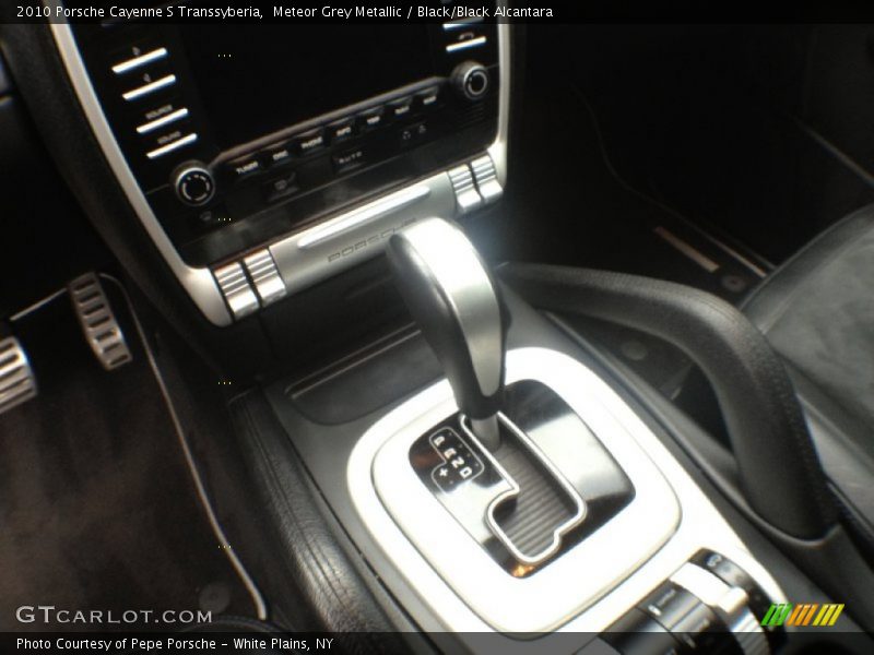 Meteor Grey Metallic / Black/Black Alcantara 2010 Porsche Cayenne S Transsyberia