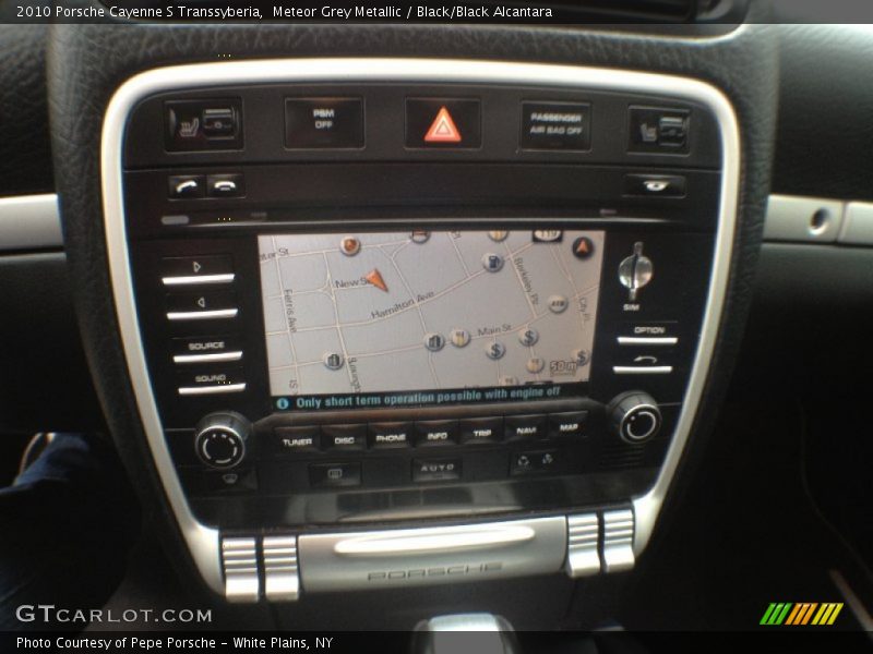 Meteor Grey Metallic / Black/Black Alcantara 2010 Porsche Cayenne S Transsyberia