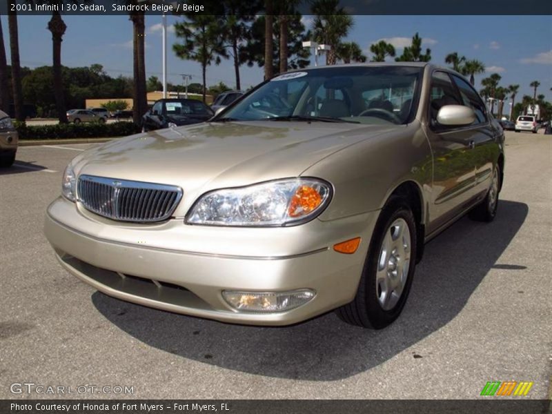 Sandrock Beige / Beige 2001 Infiniti I 30 Sedan