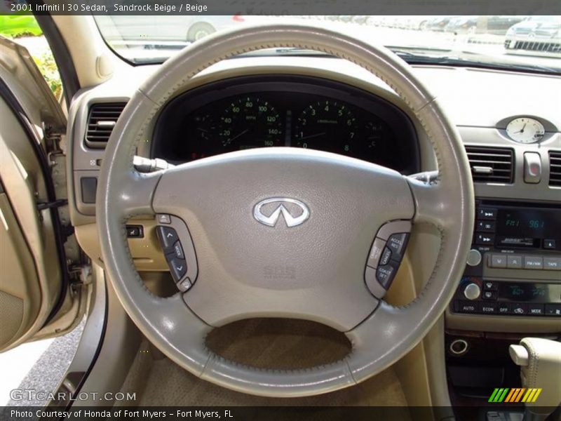 Sandrock Beige / Beige 2001 Infiniti I 30 Sedan
