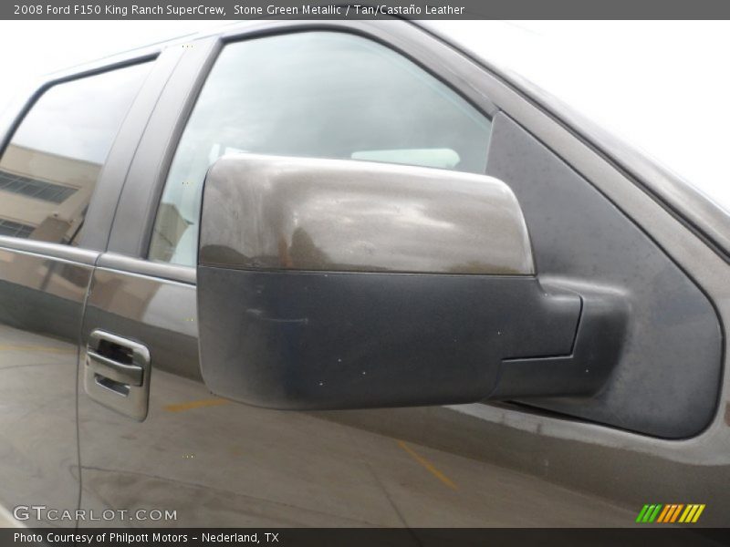 Stone Green Metallic / Tan/Castaño Leather 2008 Ford F150 King Ranch SuperCrew