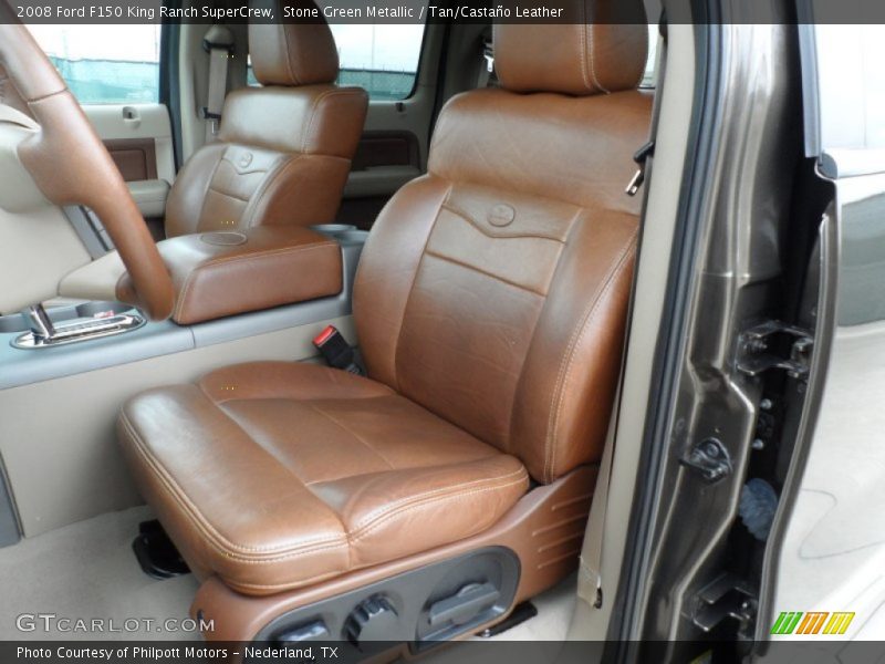 Front Seat of 2008 F150 King Ranch SuperCrew