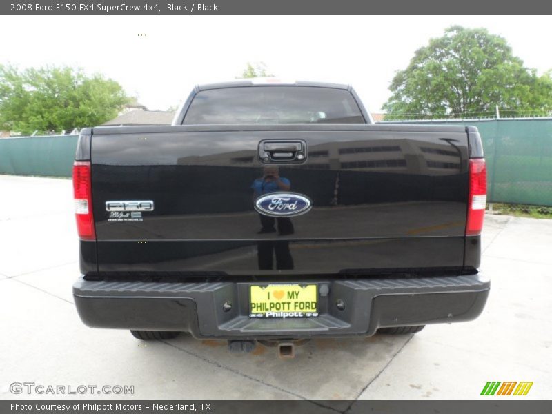 Black / Black 2008 Ford F150 FX4 SuperCrew 4x4