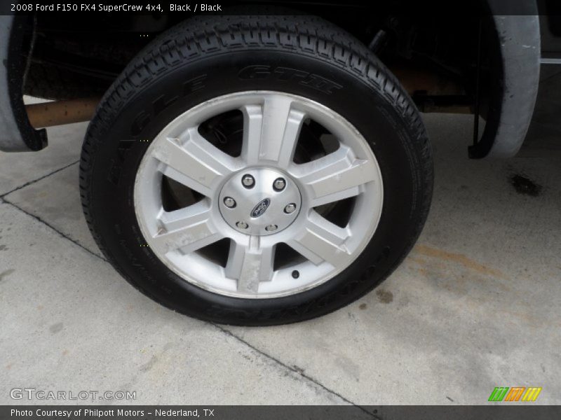 Black / Black 2008 Ford F150 FX4 SuperCrew 4x4