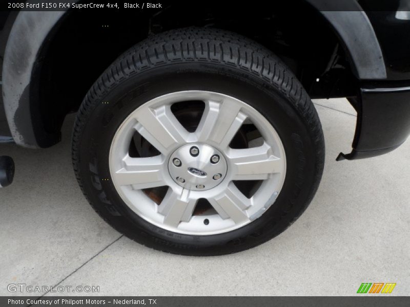 Black / Black 2008 Ford F150 FX4 SuperCrew 4x4