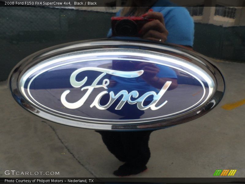 Black / Black 2008 Ford F150 FX4 SuperCrew 4x4