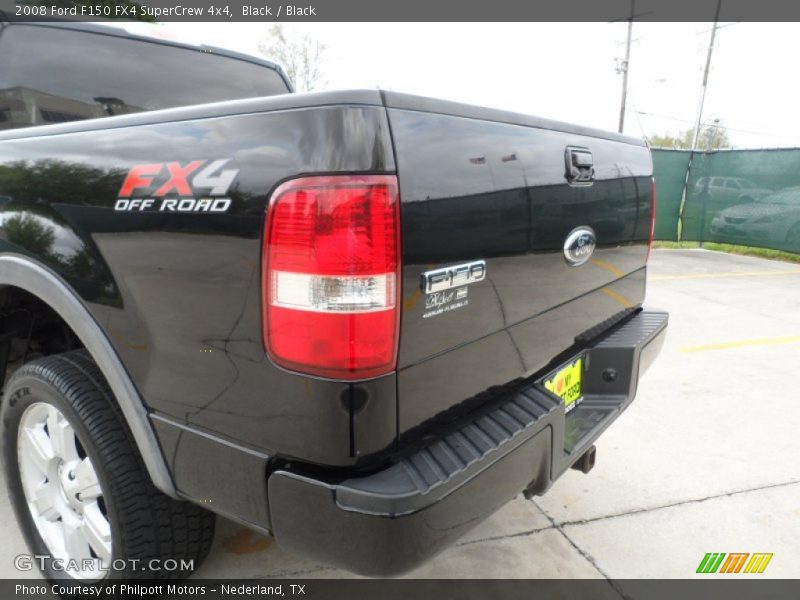 Black / Black 2008 Ford F150 FX4 SuperCrew 4x4