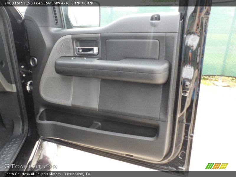 Black / Black 2008 Ford F150 FX4 SuperCrew 4x4