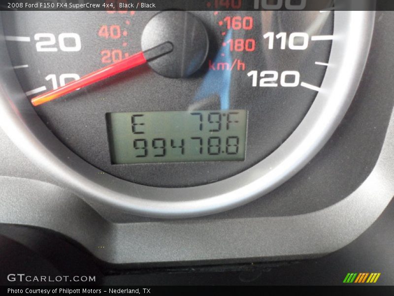Black / Black 2008 Ford F150 FX4 SuperCrew 4x4