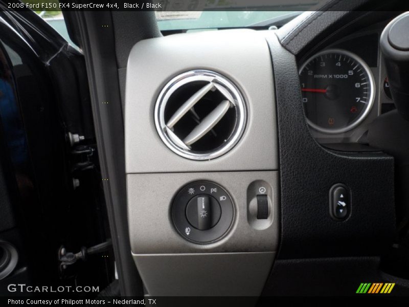 Black / Black 2008 Ford F150 FX4 SuperCrew 4x4