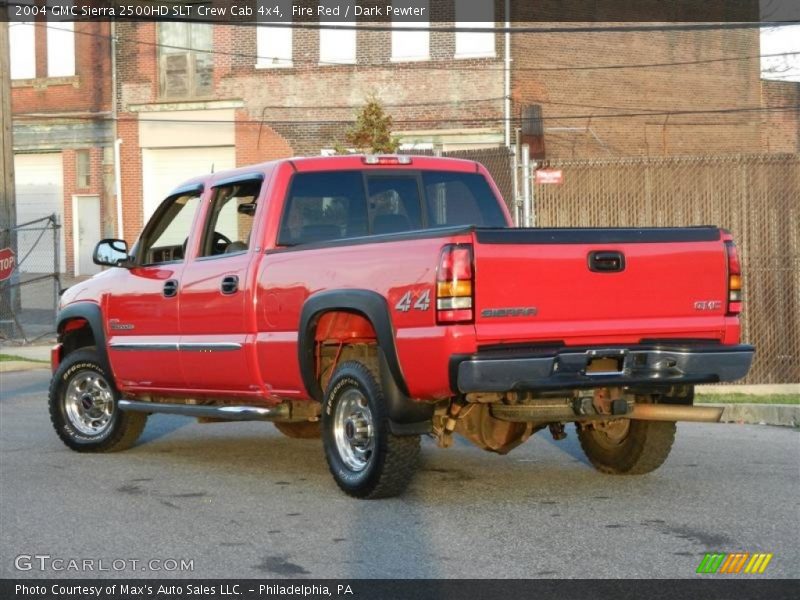  2004 Sierra 2500HD SLT Crew Cab 4x4 Fire Red