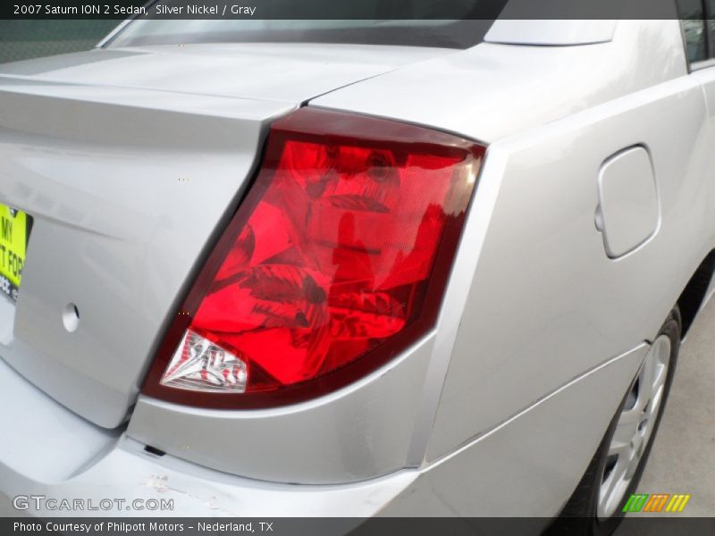 Silver Nickel / Gray 2007 Saturn ION 2 Sedan