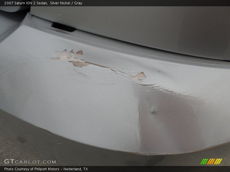 Silver Nickel / Gray 2007 Saturn ION 2 Sedan