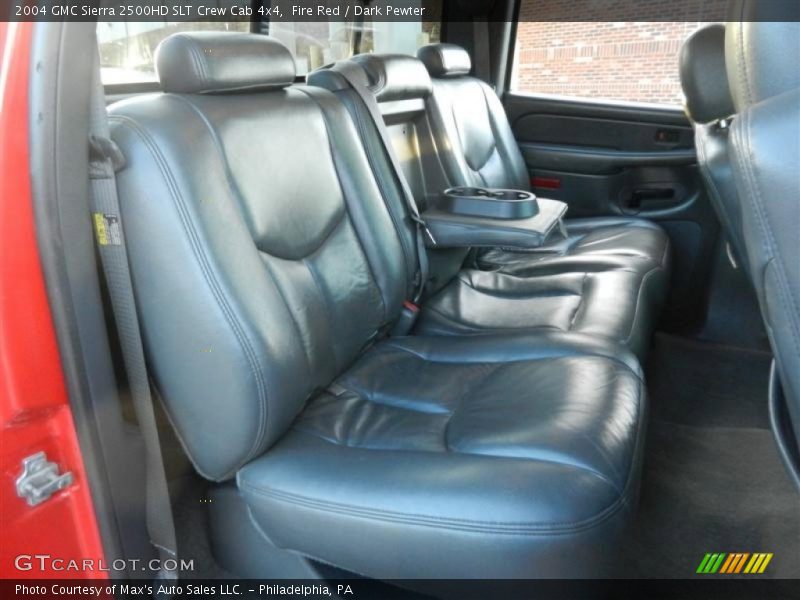 Fire Red / Dark Pewter 2004 GMC Sierra 2500HD SLT Crew Cab 4x4