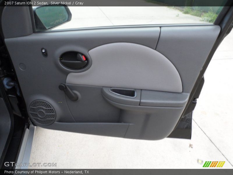 Silver Nickel / Gray 2007 Saturn ION 2 Sedan