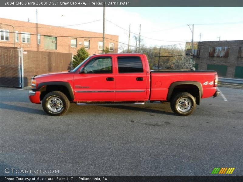  2004 Sierra 2500HD SLT Crew Cab 4x4 Fire Red