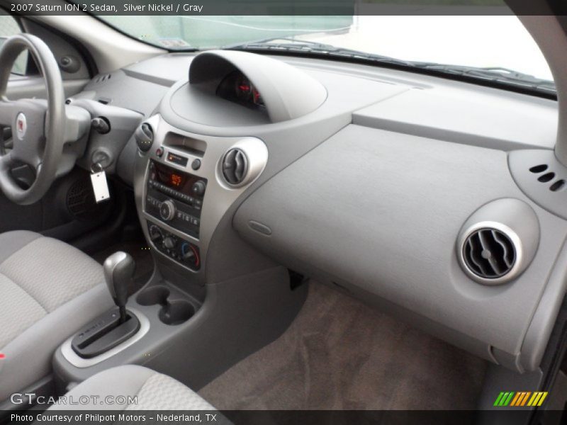 Silver Nickel / Gray 2007 Saturn ION 2 Sedan