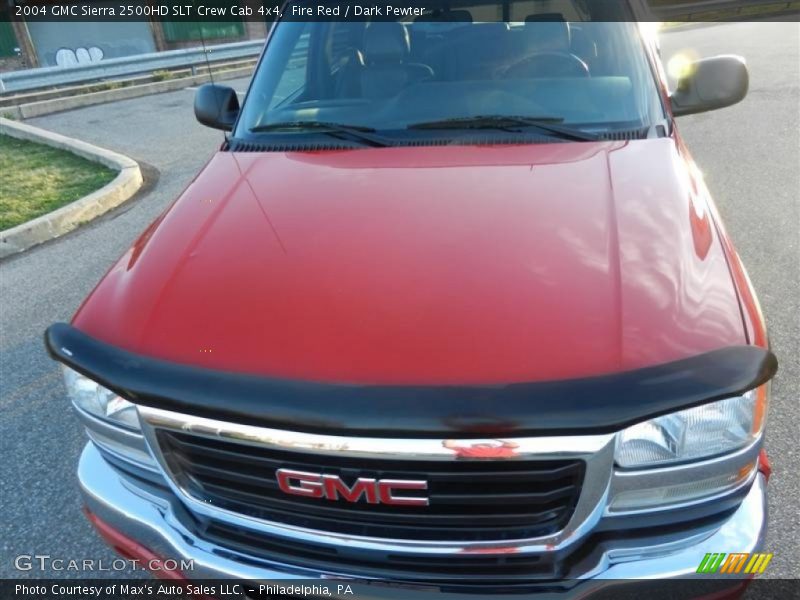 Fire Red / Dark Pewter 2004 GMC Sierra 2500HD SLT Crew Cab 4x4