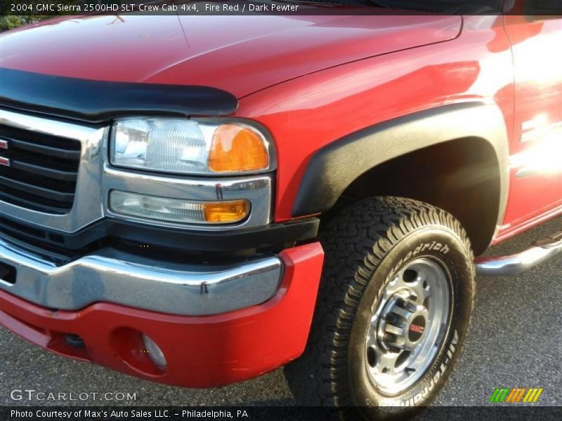 Fire Red / Dark Pewter 2004 GMC Sierra 2500HD SLT Crew Cab 4x4