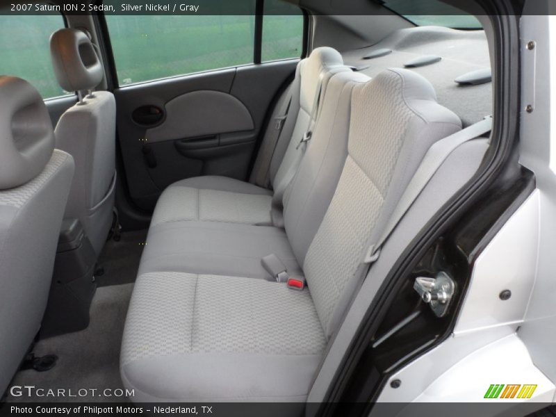Silver Nickel / Gray 2007 Saturn ION 2 Sedan
