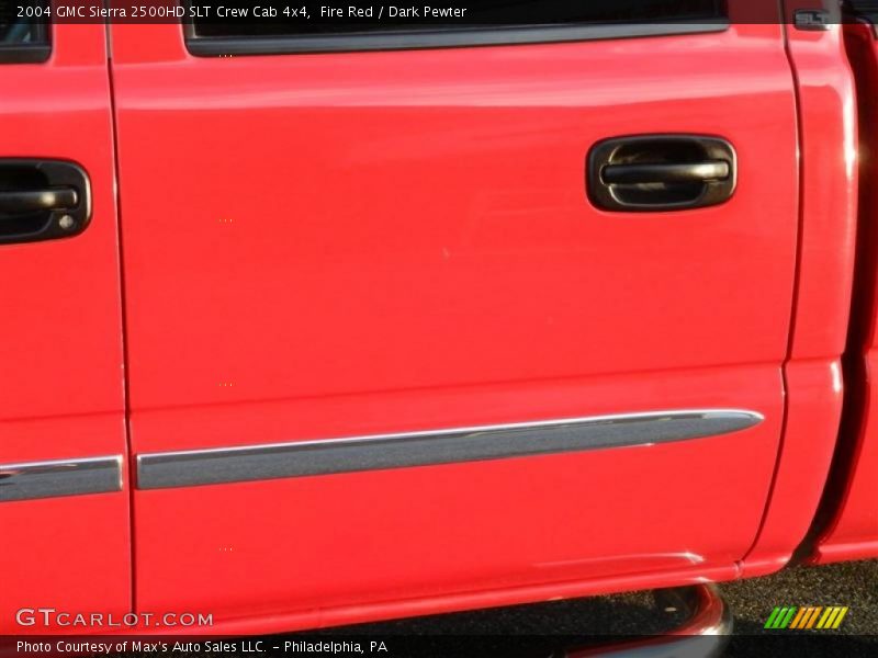 Fire Red / Dark Pewter 2004 GMC Sierra 2500HD SLT Crew Cab 4x4