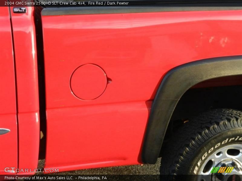 Fire Red / Dark Pewter 2004 GMC Sierra 2500HD SLT Crew Cab 4x4