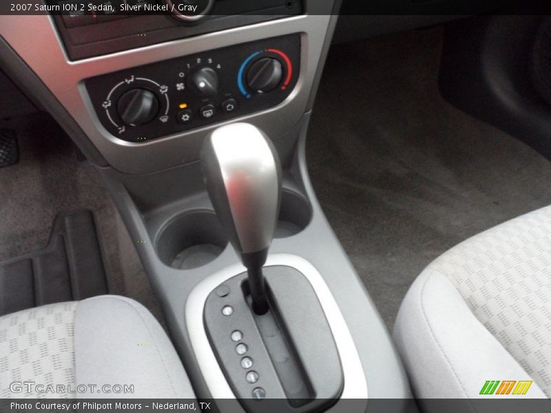 Silver Nickel / Gray 2007 Saturn ION 2 Sedan