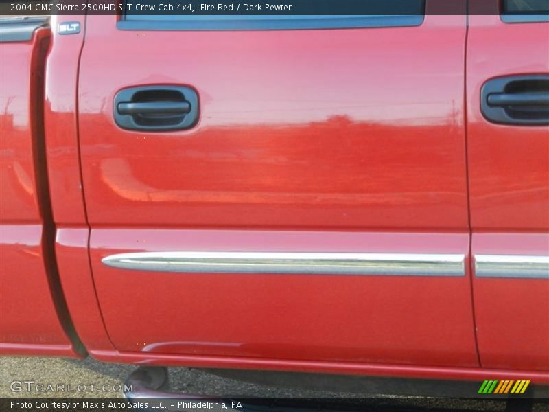 Fire Red / Dark Pewter 2004 GMC Sierra 2500HD SLT Crew Cab 4x4