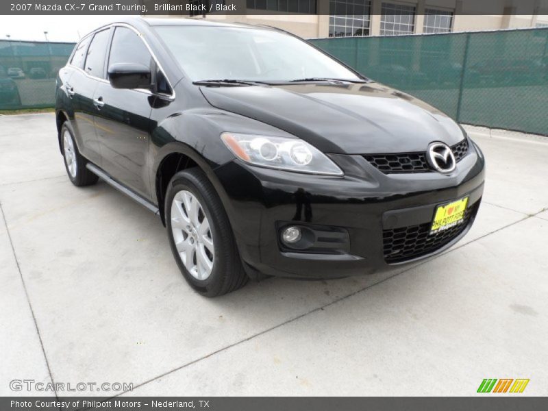 Brilliant Black / Black 2007 Mazda CX-7 Grand Touring