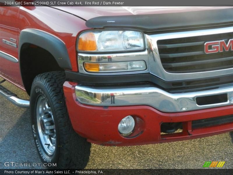 Fire Red / Dark Pewter 2004 GMC Sierra 2500HD SLT Crew Cab 4x4
